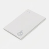 Nocturnal Study dark academia Pocket Watch    Post-it® Notes (Schuin)