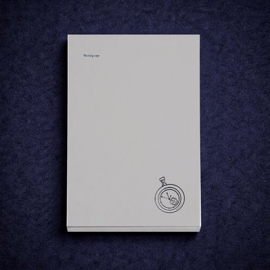 Nocturnal Study dark academia Pocket Watch    Post-it® Notes