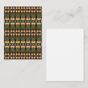 NOCTURNE 3.5x2.5 Vlakke Nota Kaart/Verticaal Notitiekaartje