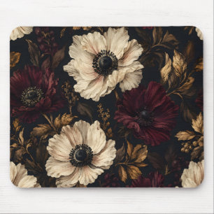 Nocturne Anemone Moody Bloemen Muismat