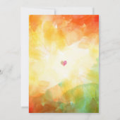 Nocturne des invitations à un mariage unique art m (Dos)