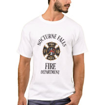 Nocturne Herfst Fire Department T-shirt