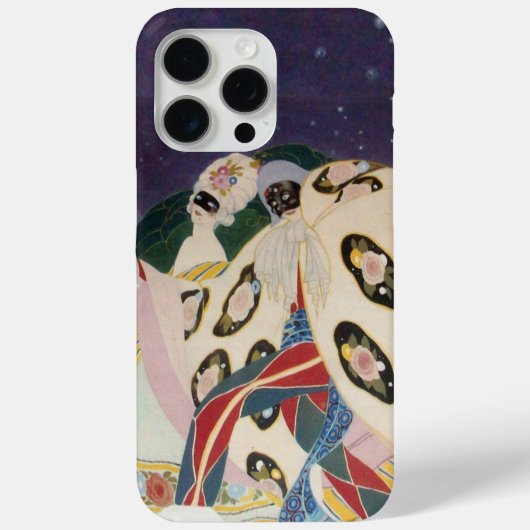 NOCTURNE MET MASKS/Venetiaanse Masquerade Case-Mate iPhone Case (Achterkant)