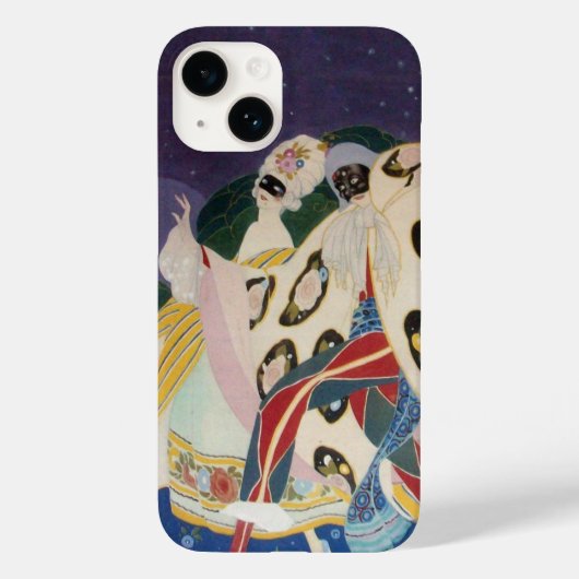 NOCTURNE MET MASKS/Venetiaanse Masquerade Case-Mate iPhone Case (Achterkant)