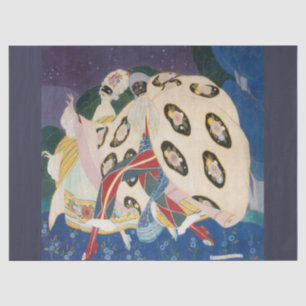 NOCTURNE MET MASKS/Venetiaanse Masquerade Tissuepapier