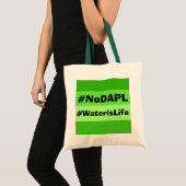 NoDAPL-canvas tas (Voorkant (product))