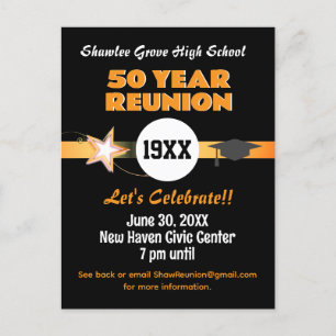 Nodig 'Em uit! Elk jaar Klasse Reunion Briefkaart