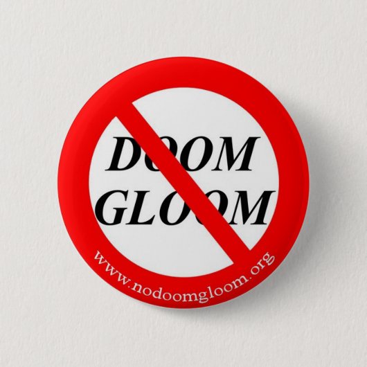 NoDoomGloom.Org-Button Ronde Button 5,7 Cm (Voorkant)