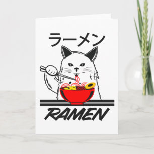 Noedels Anime Manga Grappig Schattig Japan Otaku K Kaart