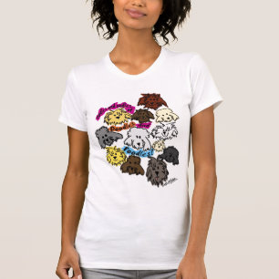 Noedels en noedels van Doodles en Poodles T-Shirt