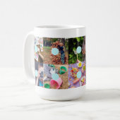 Noël 10 Photos Collage Mug (Devant gauche)