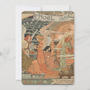 Noel 1893 Kerst Kaart