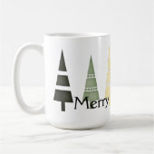 Noël 1 : Arbres Joyeux Mug de Noël (Gauche)