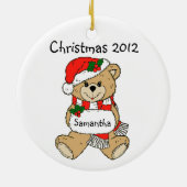Noël 2012 Ornement avec le nom de votre enfant (Dos)