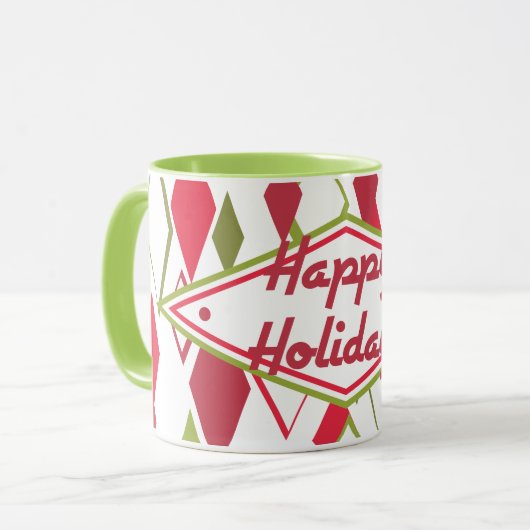 Noël 2020 Mug de café rétro (Devant gauche)