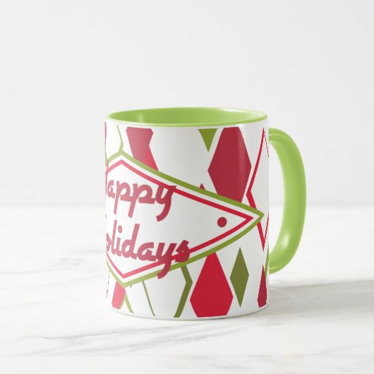 Noël 2020 Mug de café rétro (Devant droit)