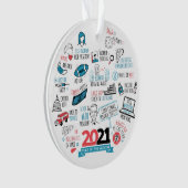 Noël 2021 Année du vaccin Gardiens de vacances (devant)