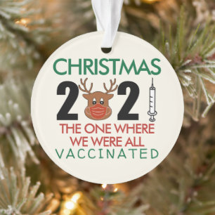 Noël 2021 Celui Où Nous Avons Vacciné Drôle