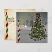 Noël 2 Invitation (Devant / Derrière)