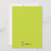 NOEL 2-sided kerstkaart voor scripts (Achterkant)