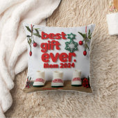 Noël à double face en Coussin de juillet (Couverture)