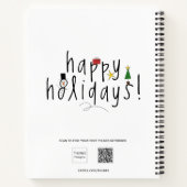 Noël à faire listes carnet (Dos)