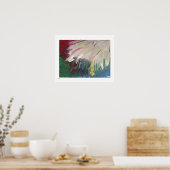 Noël à Guam, tableau original. (Cuisine)