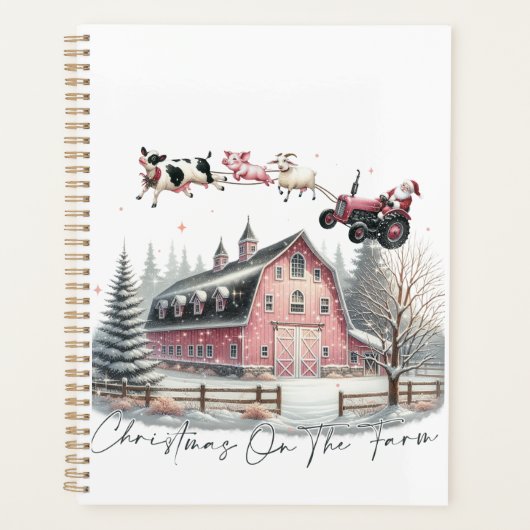 Noël à la ferme, Joyeux Noël (Devant)