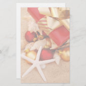 Noël à la papeterie de plage (Devant / Derrière)