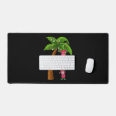 NOËL À LA PLAGE imprimer SANTAS ELVES PALM (Clavier et souris)