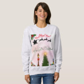Noël à la Sweatshirt agricole (Devant entier)
