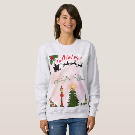 Noël à la Sweatshirt agricole (Devant entier)