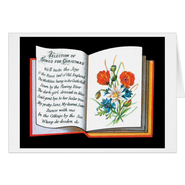 Noël à l'ancienne, Fleur (Devant horizontal)