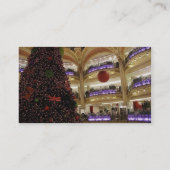 Noël à Paris Carte de visite (Dos)