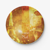 Noel a Paris collage Papieren Bordje (Voorkant)