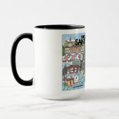 Noël à Père Noël Barbara Mug (Gauche)