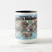 Noël à Père Noël Barbara Mug (Centre)