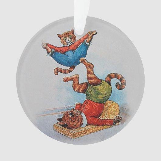 Noël acrobatique de cru de chats de Louis Wain (devant)