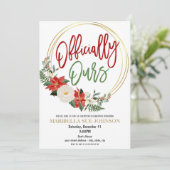 Noël Adoption Fête Invitation (Debout devant)