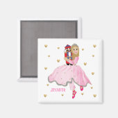 Noël Aimant Carré Casse-Noisette Ballet (Recto/Verso)