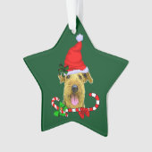 Noël Airedale Terrier (devant)