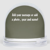 Noël ajouter le message date année nom (Arrière)