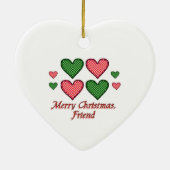 Noël Ami GH Ornement en céramique (Dos)