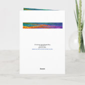 Noël ange haricot se réjouir carte de vacances (Dos)