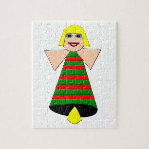 Noël Angel Bell Puzzle