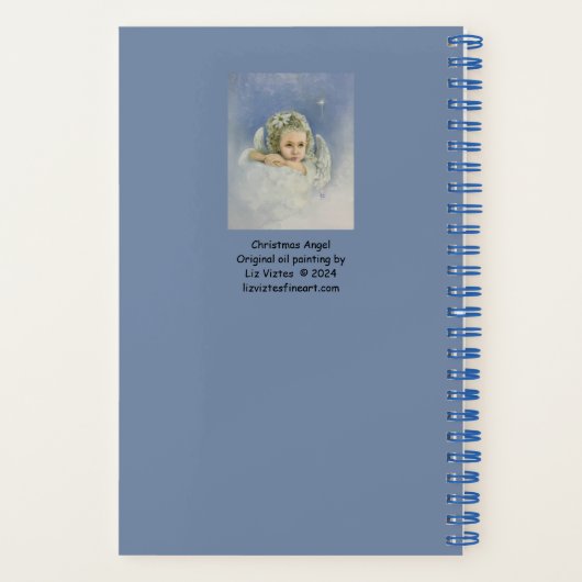 Noël Angel Carnet Spiral (Verso)