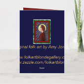 Noël Angel & Etoiles - carte de vacances (2) (Dos)