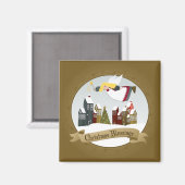 Noël Angel Magnet (Recto/Verso)