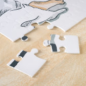 Noël Angel nom personnalisé puzzle (Côté)