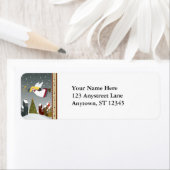 Noël Angel Petits Étiquettes (En situation)